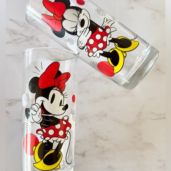 Adorable Pair of Minnie Mouse Glasses with Disney Logo - Bright Vibrant Like New - Picture 4 of 11